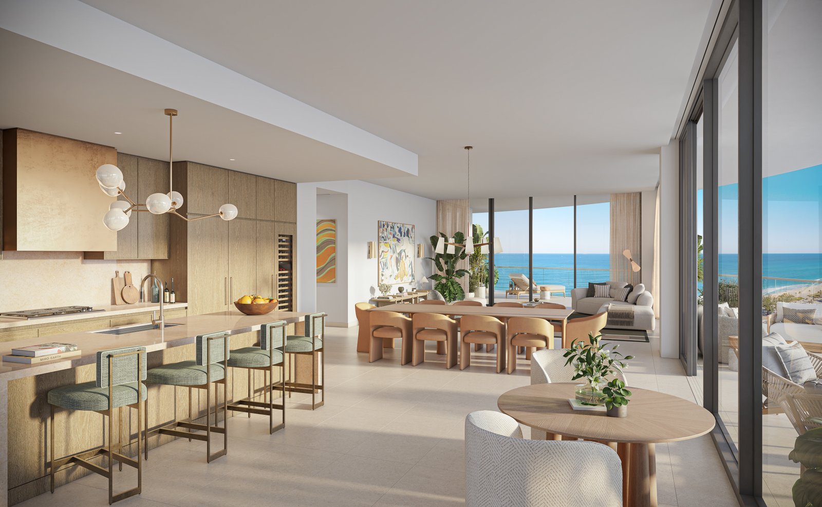 Kitchen to Living