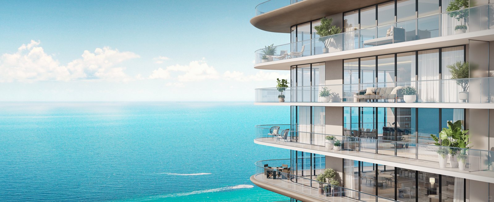 Icon Beach exterior rendering