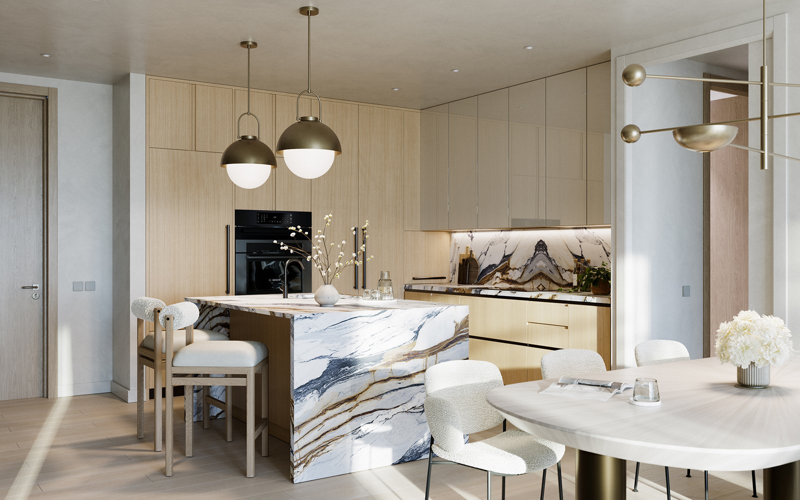 Icon Beach Meyer Davis kitchen